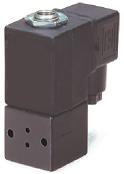 Plastic Solenoid Valves - Series H 30mm CNOMO mount 3/2 solenoid valve with Polyamide body